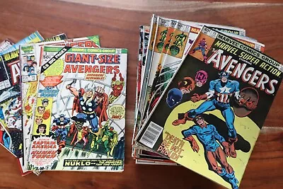 Buy Marvel AVENGERS Vol 1 Comic LOT 1970s-90s + Annuals 50 Comics Bagged P • 56.92£