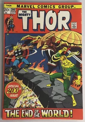 Buy Thor #200 Marvel 1972 Ragnarok NM 9.4 • 73.56£