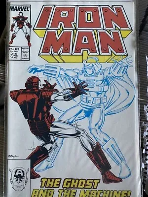 Buy Iron Man #219 - 1st Appearance Of Ghost (MCU Thunderbolts Movie.) • 49.99£