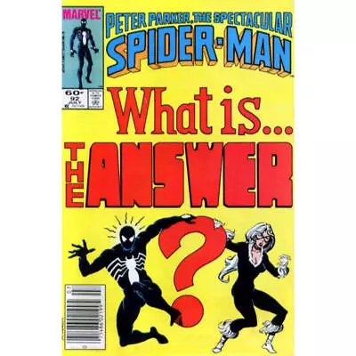 Buy Spectacular Spider-Man (1976 Series) #92 Newsstand In VF Cond. Marvel Comics [d~ • 3.95£