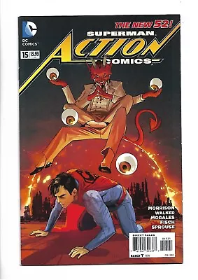 Buy DC Comics - Action Comics #015  (Feb'13)  Very Fine/Near Mint  Variant Cover • 2£