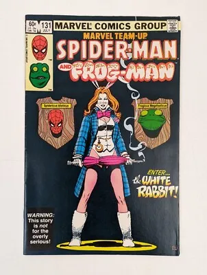 Buy Marvel Team-Up #131 1st Appearance White Rabbit! Spider-Man 1983 Marvel Comics • 11.79£