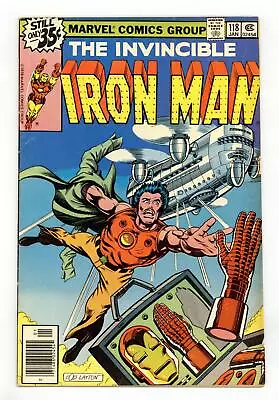Buy Iron Man #118 VG+ 4.5 1979 1st App. James Rhodes • 25.74£