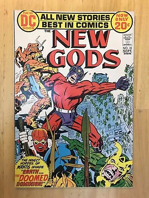 Buy The New Gods #10 FN- (5.5) DC Comics 1972 Jack Kirby Fourth World Darkseid Orion • 11.04£