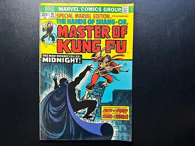 Buy Marvel Special Edition Shang-Chi Master Of Kung Fu #16, 1973 Marvel • 24.67£