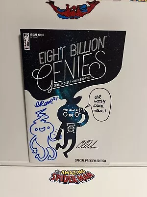 Buy Eight Billion Genies #1 Preview C2E2, Signed & Remarked By Charles Soule #83 NM+ • 238.99£