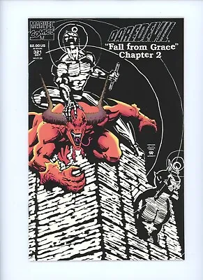 Buy 1993 Marvel,   Daredevil   # 321, Key, Glow-in-Dark Wrap Around Cover, NM, BX97 • 7.85£