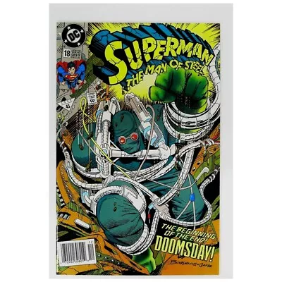 Buy Superman: The Man Of Steel #18 In Very Fine + Condition. DC Comics [b& • 35.23£