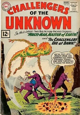 Buy Challengers Of The Unknown   # 24    VERY GOOD    March 1962   See Photos • 23.90£