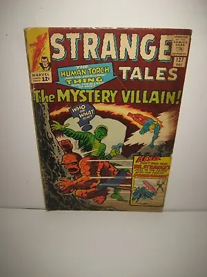 Buy Strange Tales 127 Human Torch Thing Dr Strange 1st Eye Of Agamoto 1964 Marvel • 22.10£