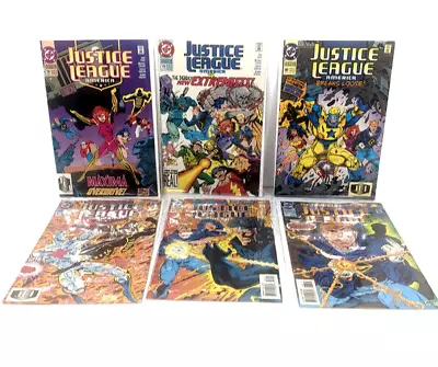 Buy Justice League America Comic Books Lot Of 6 Issues 78-83 Dc Comics 1993 • 9.61£