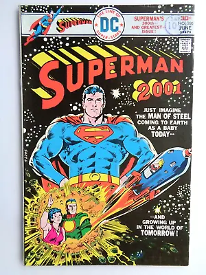 Buy Dc Comics  Superman  #300 June 1976  Curt Swan  Art  . • 22£