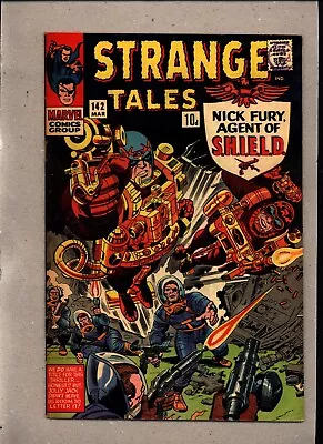 Buy Strange Tales #142_mar 1966_vf Minus_dr. Strange_nick Fury, Agent Of Shield_uk! • 0.99£