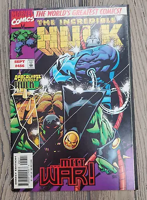 Buy The Incredible Hulk Comic Book Issue #456 Sept 1997 Marvel Comics • 4.35£