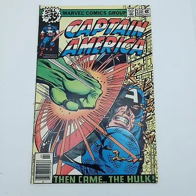 Buy Captain America #230 1979 Marvel Hulk Bronze Age Vintage • 27.77£