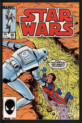 Buy Star Wars #86 8.0 // Bob Mcleod Cover Art Marvel Comics 1984 • 22.39£