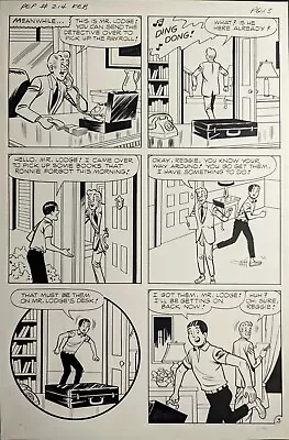 Buy Original Art, PEP #214 P#3/13 Dan DeCarlo?  A Federal Case  1968 Archie (A# 1995 • 119.93£
