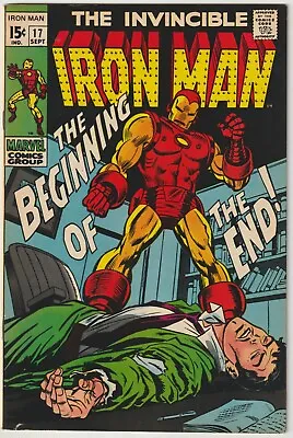 Buy Invincible Iron Man  #17  (Marvel 1969)     VFN- • 44.95£