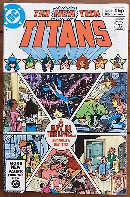 Buy The New Teen Titans 8, George Perez, Dc Comics, June 1981, Fn/vf • 4.99£