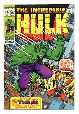 Buy Incredible Hulk #127 VG+ 4.5 1970 • 11.24£