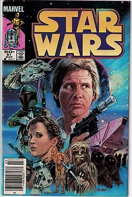 Buy Star Wars #81 MARVEL 1984 Return Of Boba Fett Newsstand • 63.95£