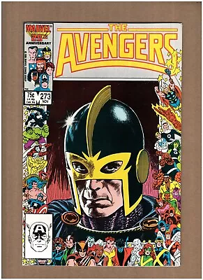Buy Avengers #273 Marvel Comics 1986 25th Anniversary Frame Black Knight VF+ 8.5 • 3.81£