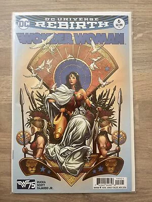 Buy DC Comics Wonder Woman Rebirth  #6 Rare Second Printing Variant 2016 • 12.99£