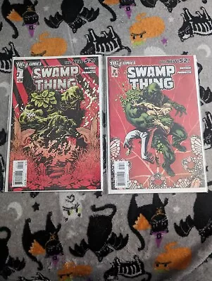 Buy Swamp Thing Comic Bundle Issues #1 And #2 - DC The New 52 - Second Print • 5.50£