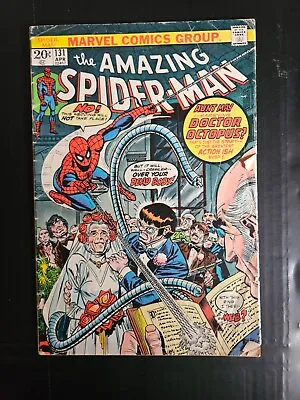 Buy Amazing Spider-Man #131 Marvel Comics 1974 Last 20 Cent Issue • 4.39£