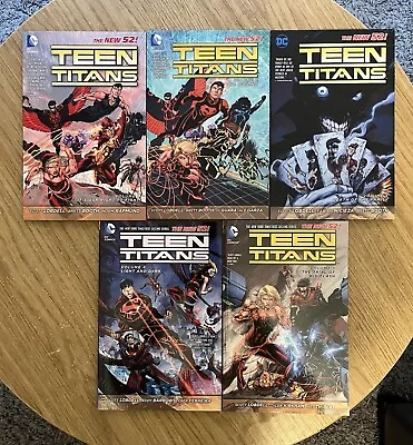 Buy Teen Titans New 52 TPB Lot (Vol. 1–5) | Complete Set | DC Comics • 34£