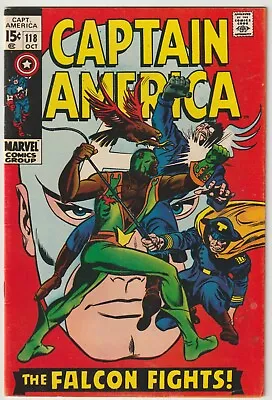 Buy Captain America #118    (Marvel Comics 1968)   VFN/NM • 69.95£