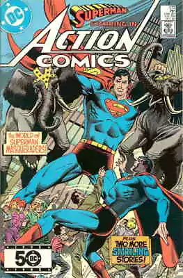 Buy Action Comics #572 VF; DC | Superman 1985 Elephants Cover - We Combine Shipping • 5.58£