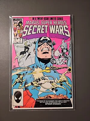 Buy MARVEL SUPER HEROES SECRET WARS #7 '84 1st Spider-Woman, Julia Carpenter (1) • 14.20£