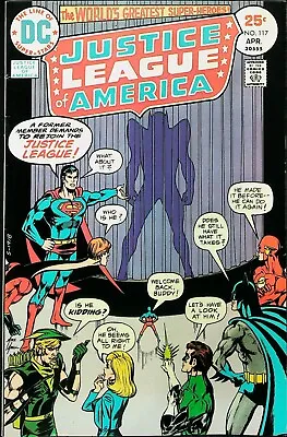 Buy Justice League America #117 Vol 1 (1975) *1st App Of Equalizer*- Very Fine Range • 14.98£