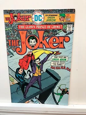Buy Joker  # 4  VERY FINE+  Dec.  1975   Green Arrow Cover Story  Creator Names Belo • 43.97£