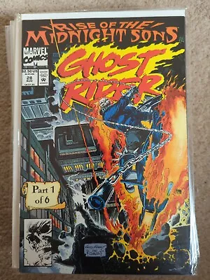 Buy Ghost Rider 28 August 1992 Marvel Comics • 7.10£