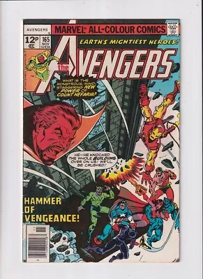 Buy Avengers (1963) # 165 UK Price (8.0-VF) (627386) Count Nefaria 1977 • 18£