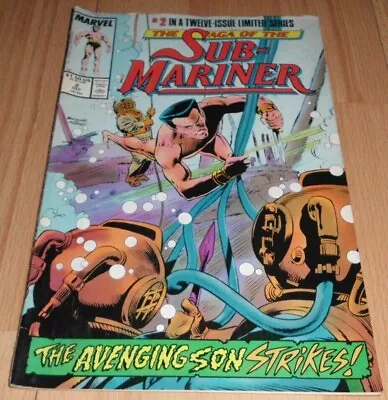 Buy Saga Of The Sub-Mariner (1988) #2...Published Dec 1988 By Marvel • 5.99£