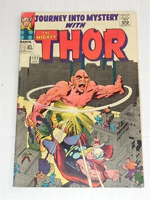 Buy Journey Into Mystery #121 October 1964 Fn 6.0 Jack Kirby Thor Marvel Comics ** • 39.99£