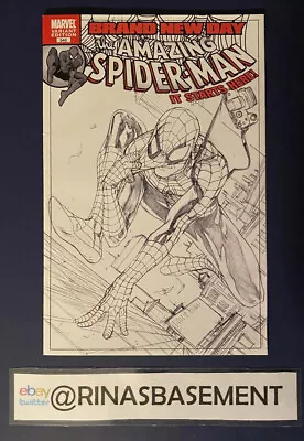 Buy Amazing Spider-Man #546 Marvel Comics McNiven Sketch Cover 1:100 1st Mr Negative • 59.33£