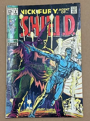 Buy Nick Fury Agent Of Shield #9 Marvel 1969 Stan Lee/Frank Springer • 17.49£