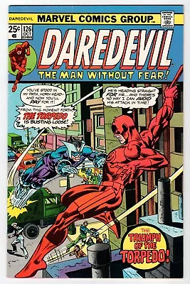Buy Marvel DAREDEVIL #126 - VG Oct 1975 Vintage Comic • 12.78£
