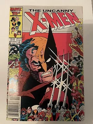 Buy Uncanny X-men 211 Newsstand NM - Pressed - See Pic • 19.99£