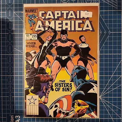 Buy Captain America #295 Vol. 1 7.0+ Marvel Comic Book S-7 • 3.15£