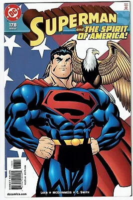 Buy Superman #178 - DC 2002 - Cover By Ed McGuinness [Ft. Uncle Sam] • 6.49£