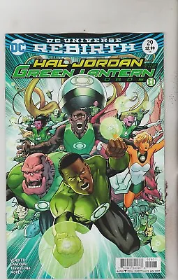 Buy Dc Comics Hal Jordan & Green Lantern Corps #29 November 2017 Rebirth Variant Nm • 3.65£