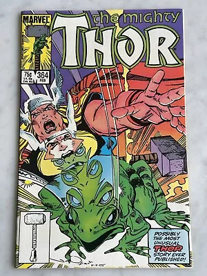 Buy Thor #364 First Throg! VF/NM 9.0 - Buy 3 For FREE Shipping! (Marvel, 1986) • 18.79£