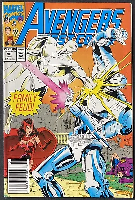 Buy Avengers West Coast #90 White Ultron Great Condition 1992 • 3.95£