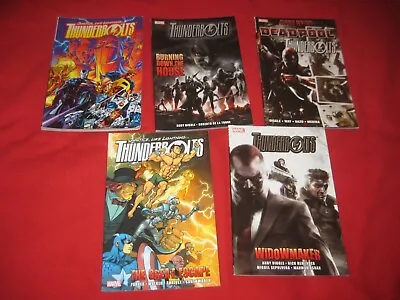 Buy Thunderbolts 1-4 Hulk 449 126-137 163-168 Deadpool 8 9 Tpb Graphic Novel Escape • 100£