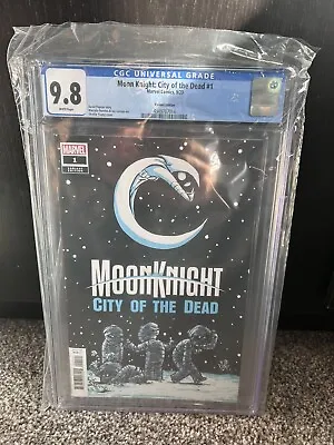 Buy Moon Knight: City Of The Dead #1 CGC 9.8 Skottie Young Variant Cover • 10.50£
